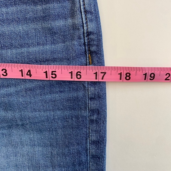 Madewell The Perfect Vintage Jean, Frayed/Raw Split Hem Style, 28 Waist, Blue - Picture 14 of 16